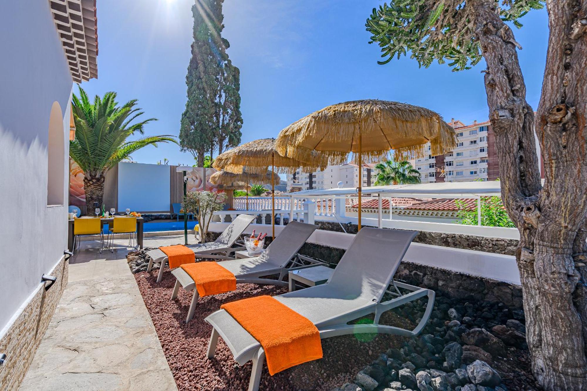 Villa 4Bed Private Pool En Los Cristianos ロスクリスティアーノス エクステリア 写真