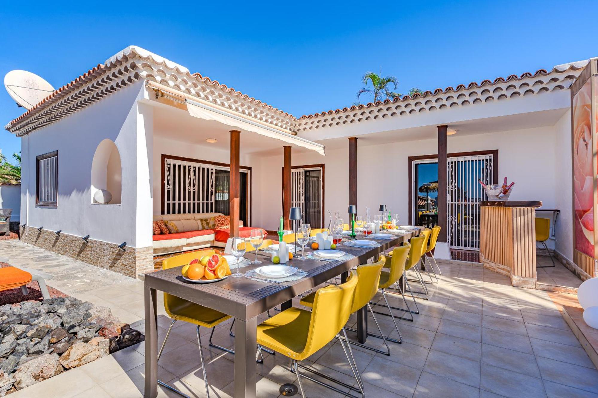 Villa 4Bed Private Pool En Los Cristianos ロスクリスティアーノス エクステリア 写真