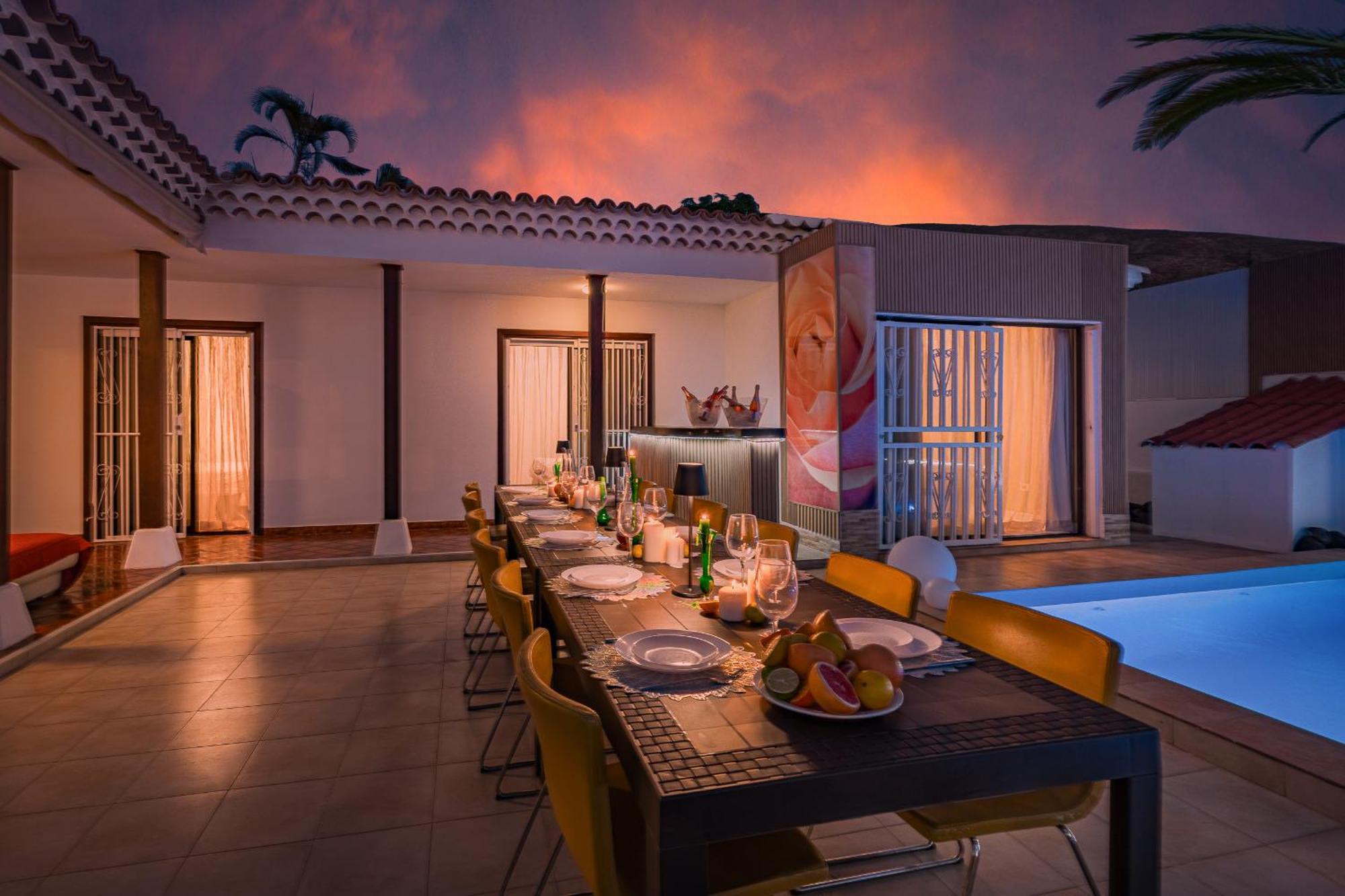 Villa 4Bed Private Pool En Los Cristianos ロスクリスティアーノス エクステリア 写真