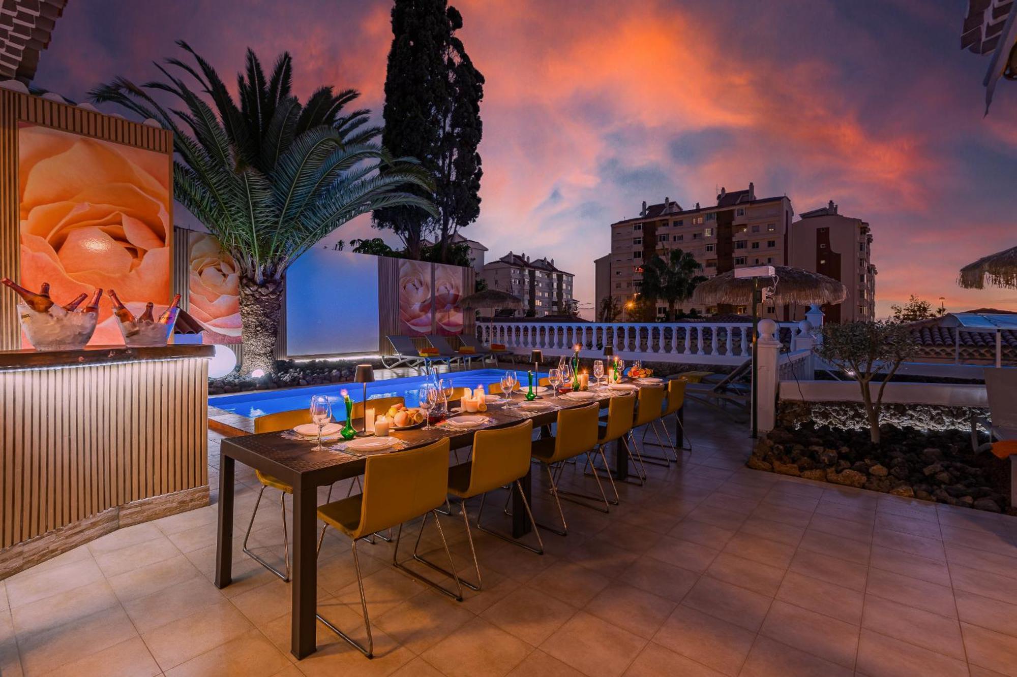 Villa 4Bed Private Pool En Los Cristianos ロスクリスティアーノス エクステリア 写真